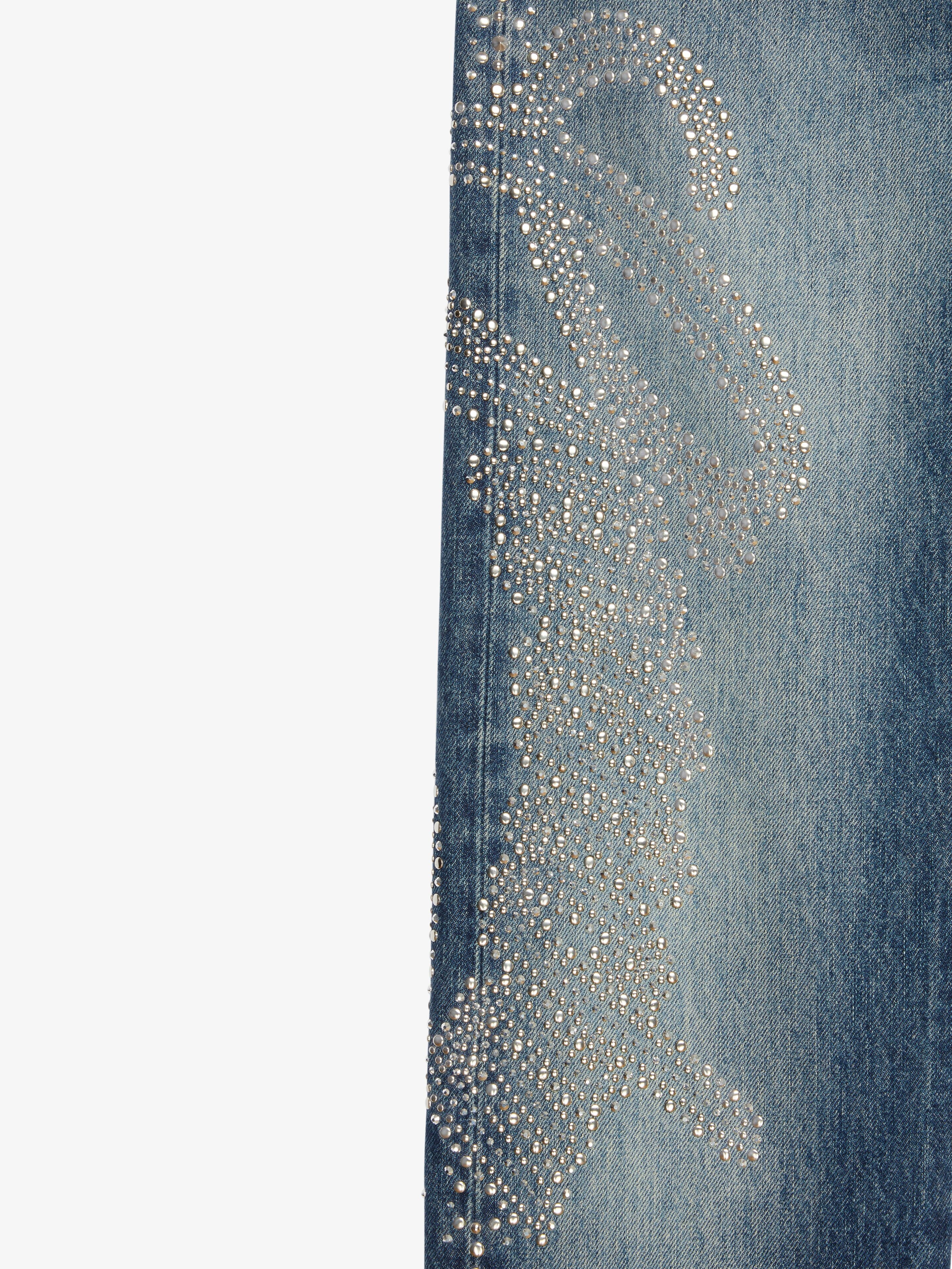 JEANS IN DENIM WITH STUDS - 5