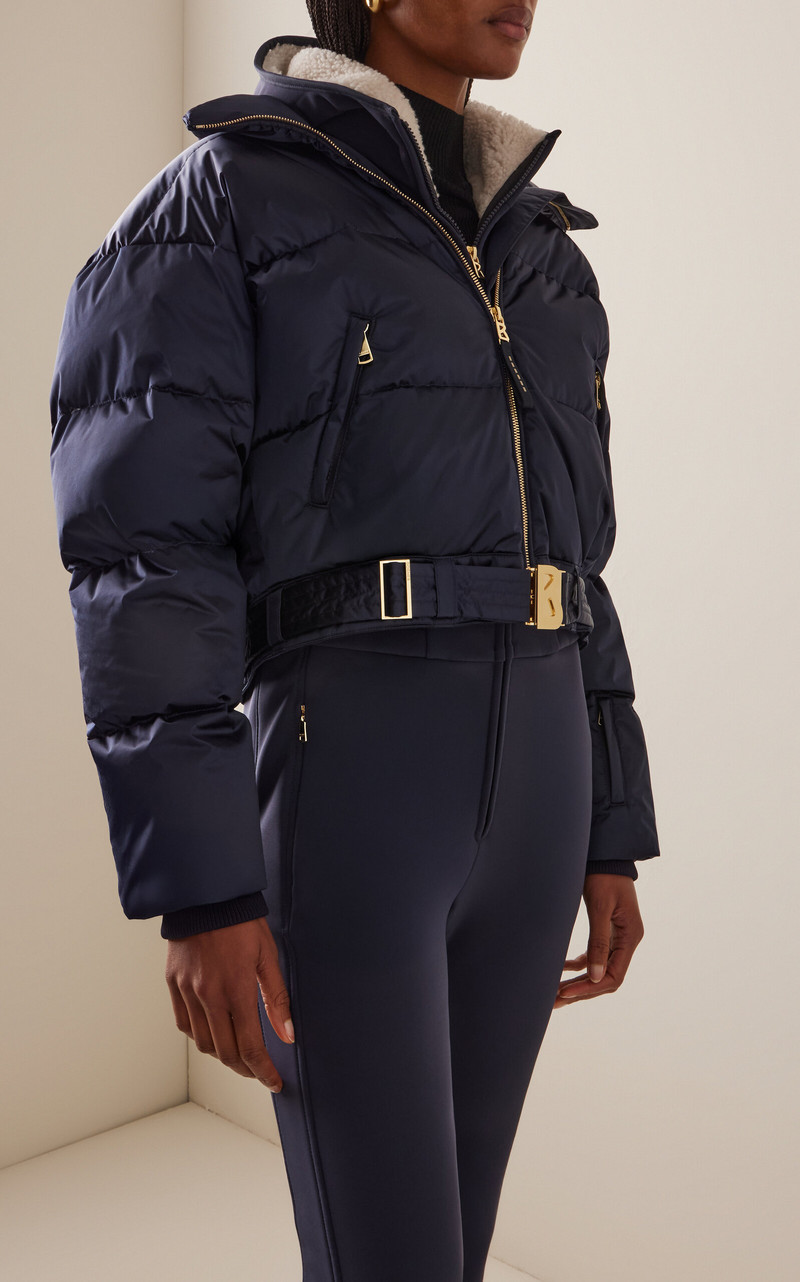 BOGNER Aya Convertible Down Ski Suit navy outlook