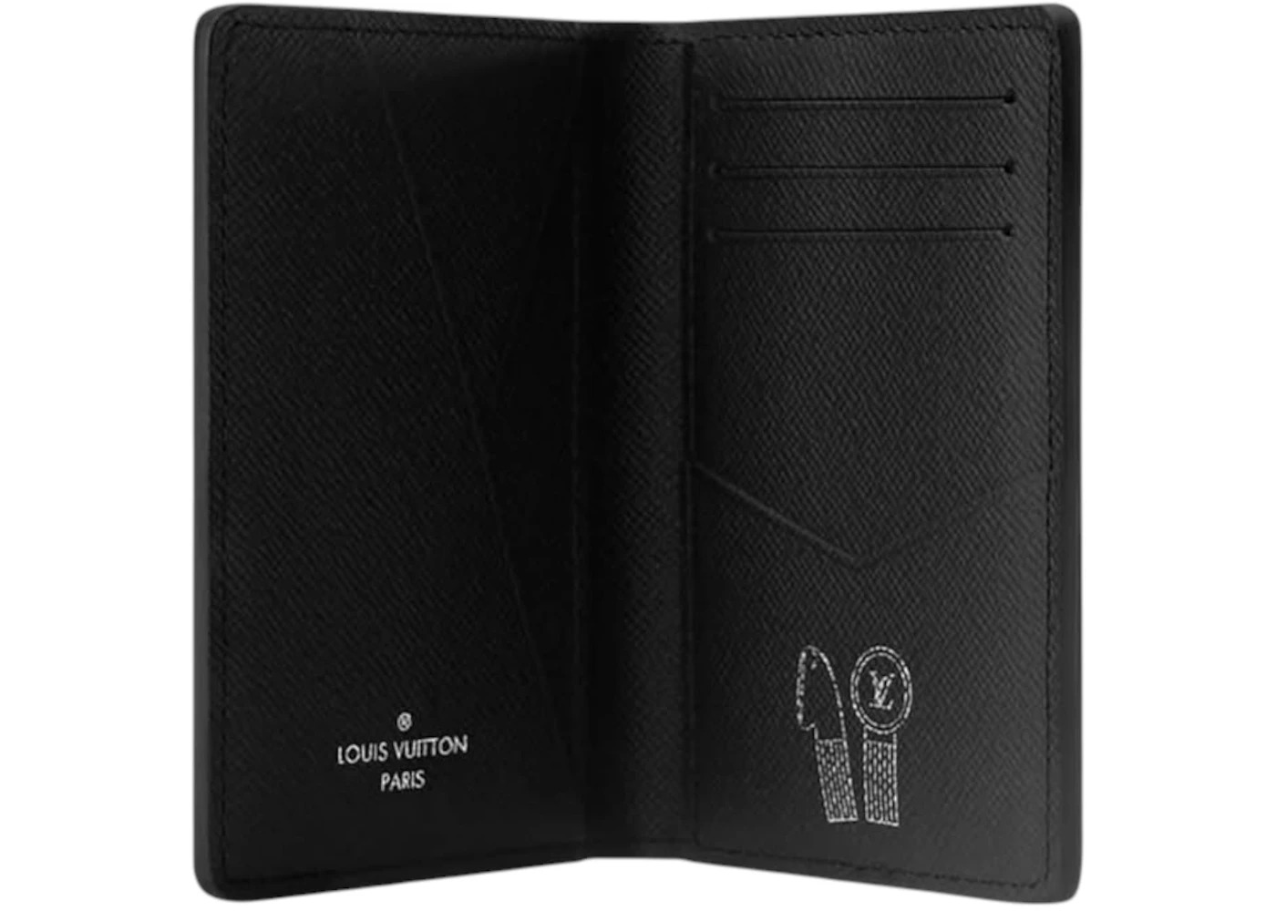 Louis Vuitton Pocket Organizer Monogram Iridescent Gradient Black - 3