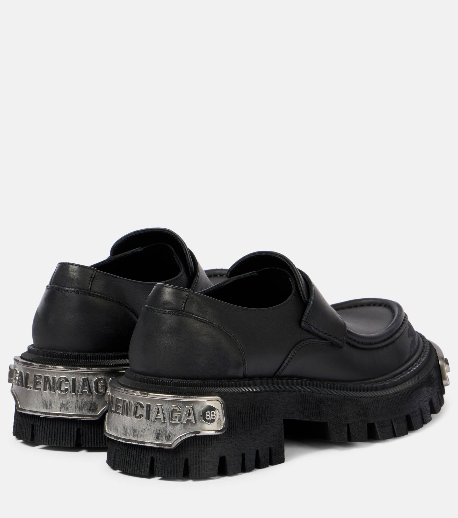 Tractor leather loafers - 2