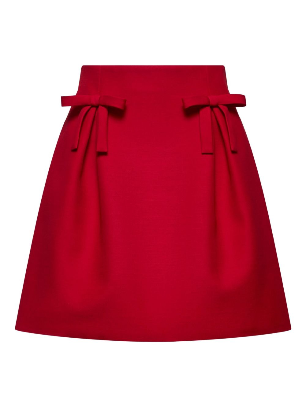 bow detailing a-line skirt - 1