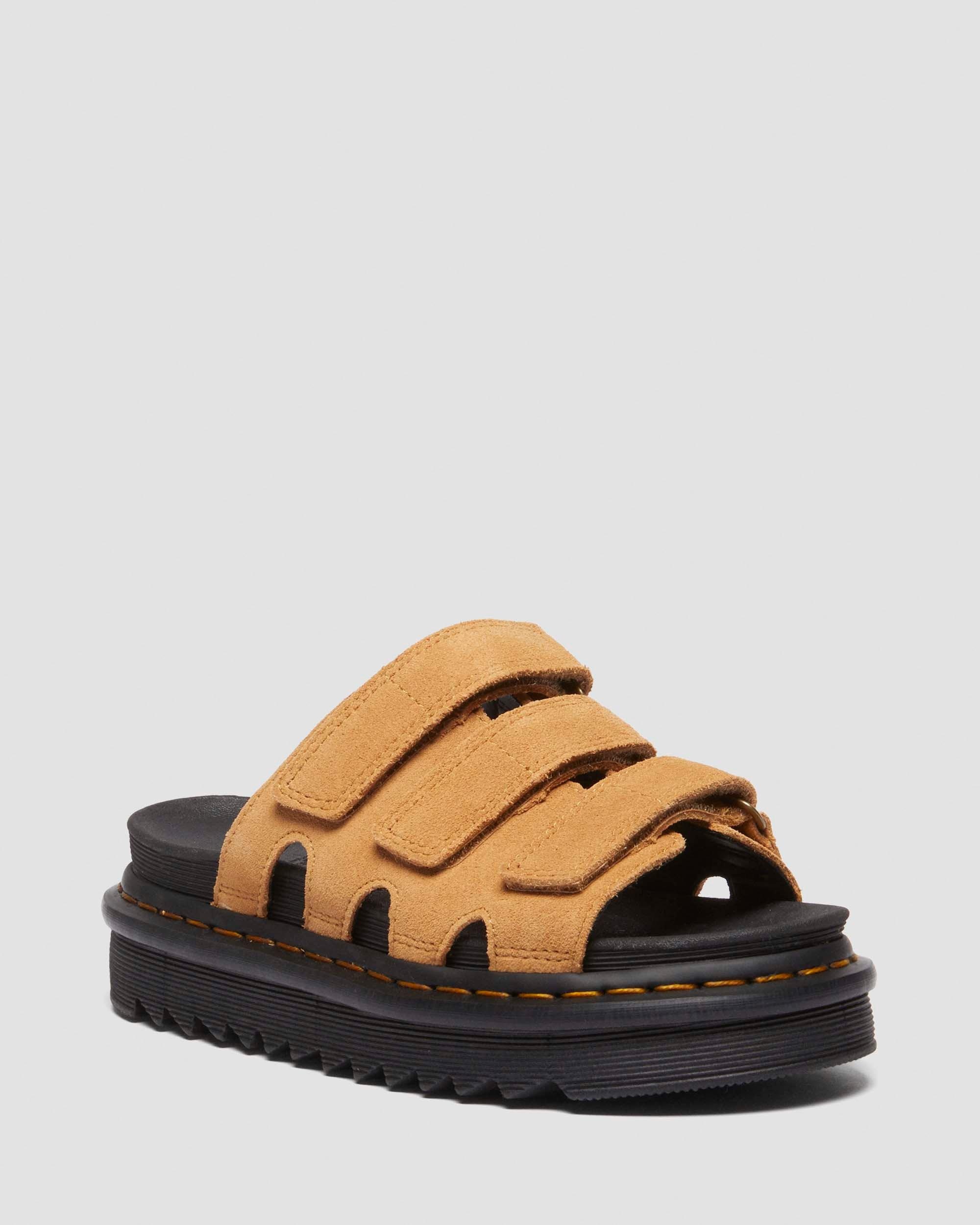 Raine Slide Athena Leather Sandals - 5