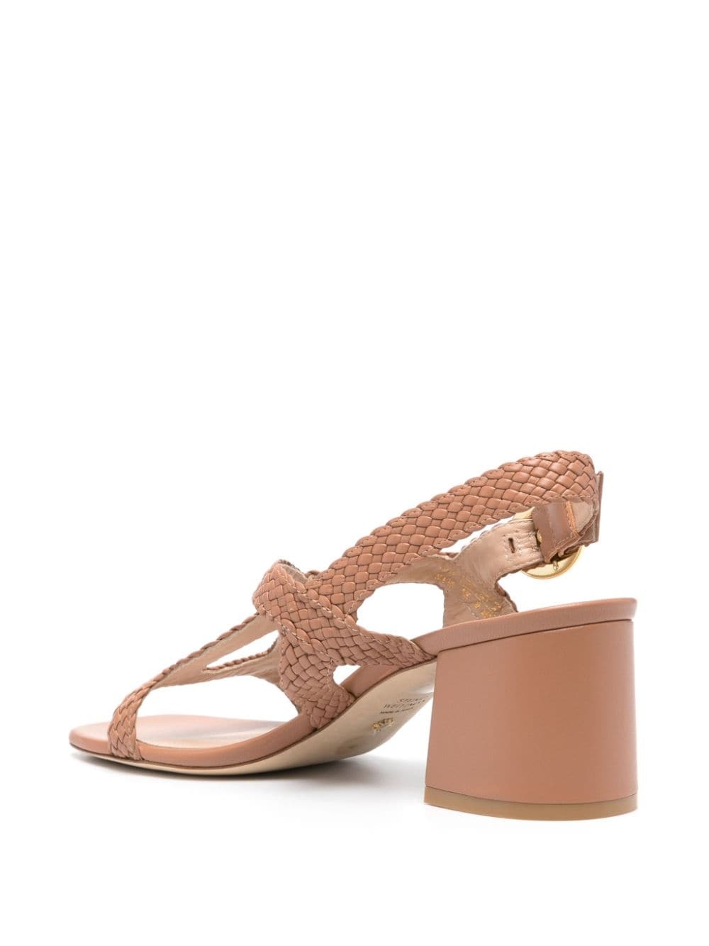 Wovette 70mm leather sandal - 3