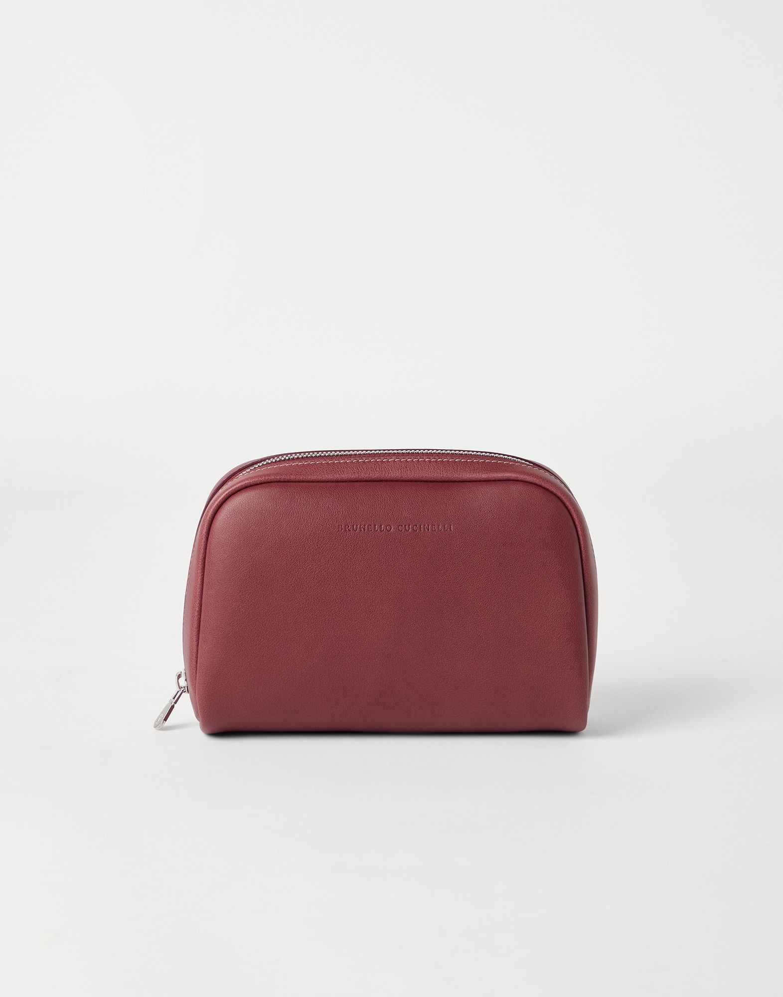 Calfskin slim beauty case - 1