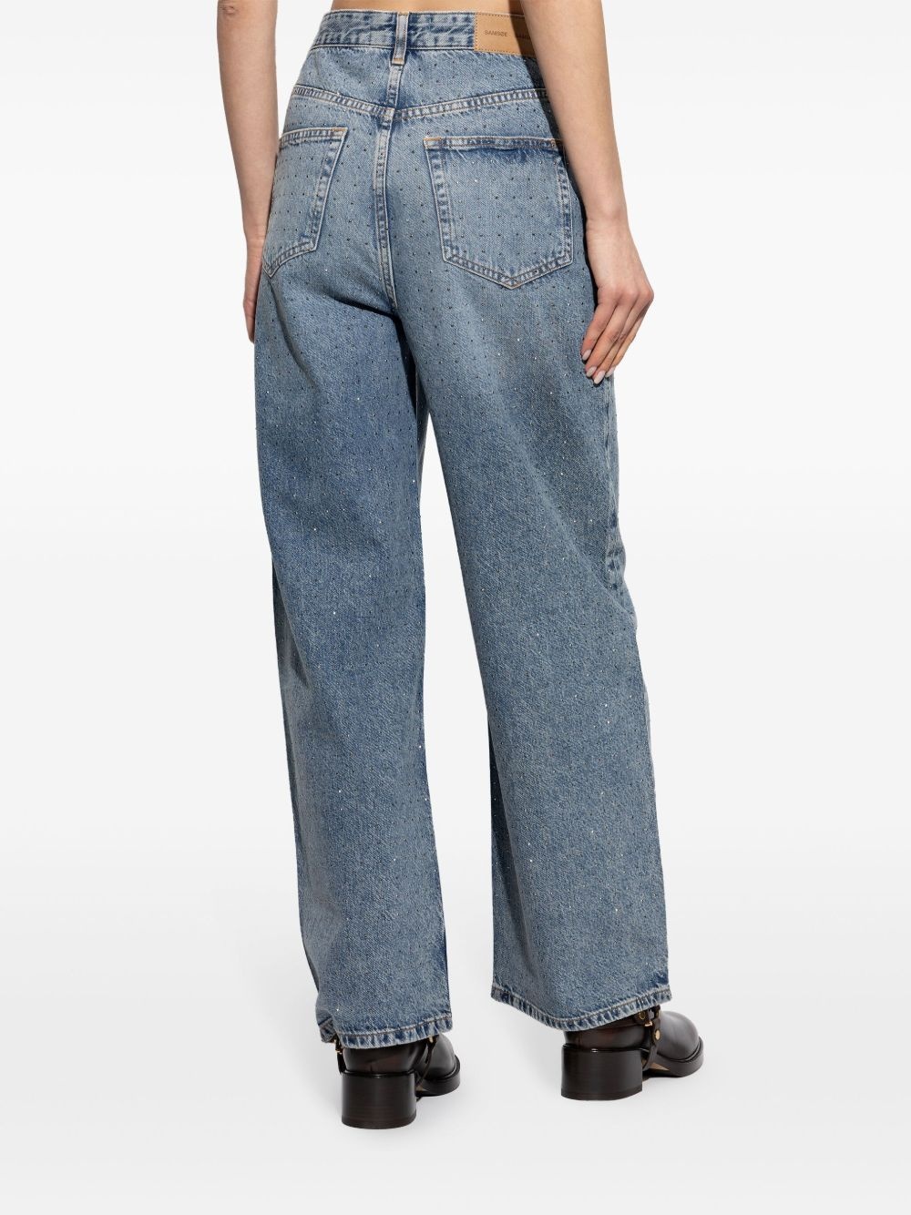 wide-leg jeans - 4