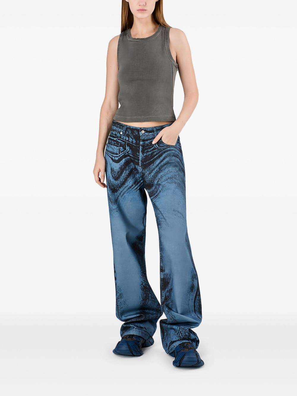 wide-leg jeans - 3