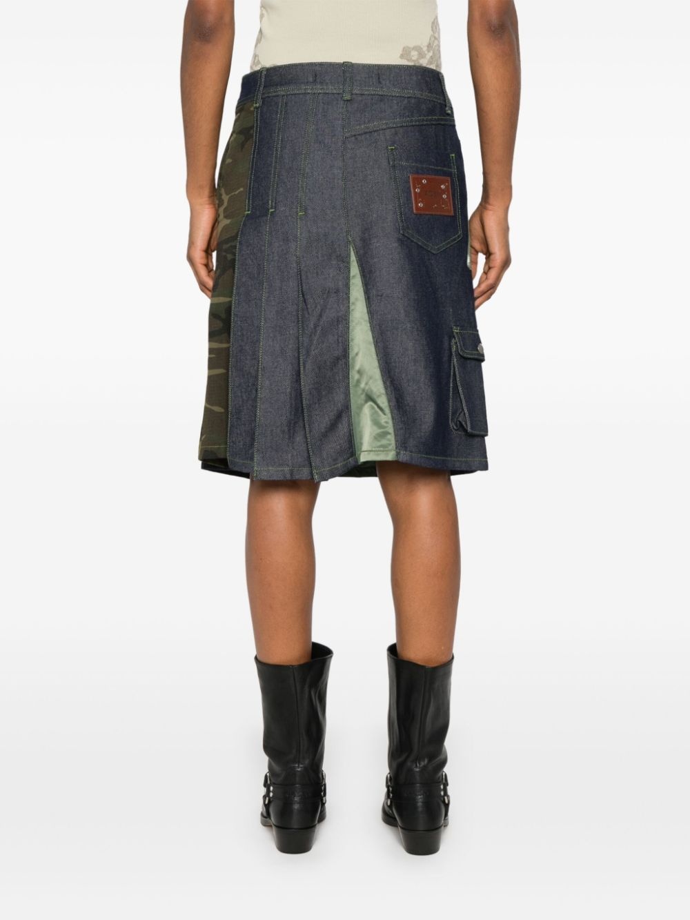 Marta pleated cargo skirt - 4