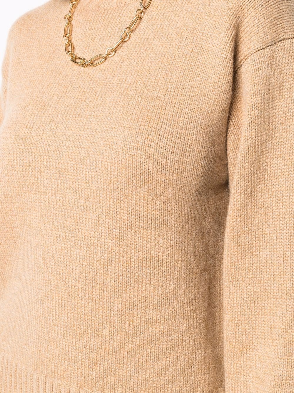 cashmere-blend knitted jumper - 5