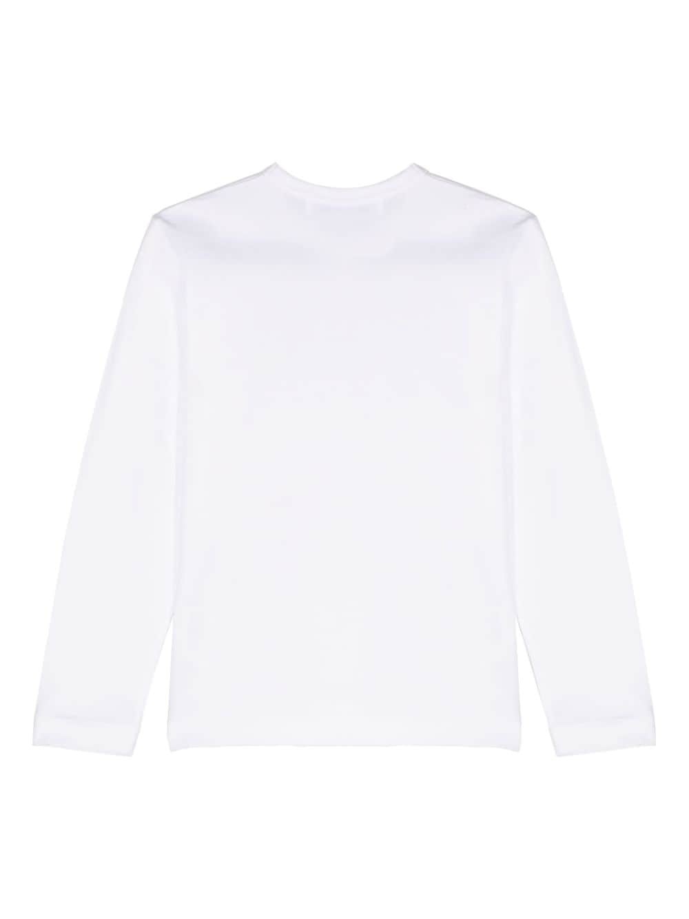 heart-print cotton T-shirt - 2