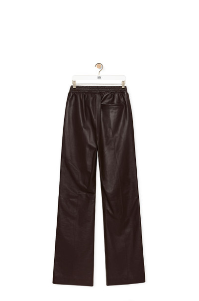 Loewe Tracksuit trousers in nappa lambskin outlook