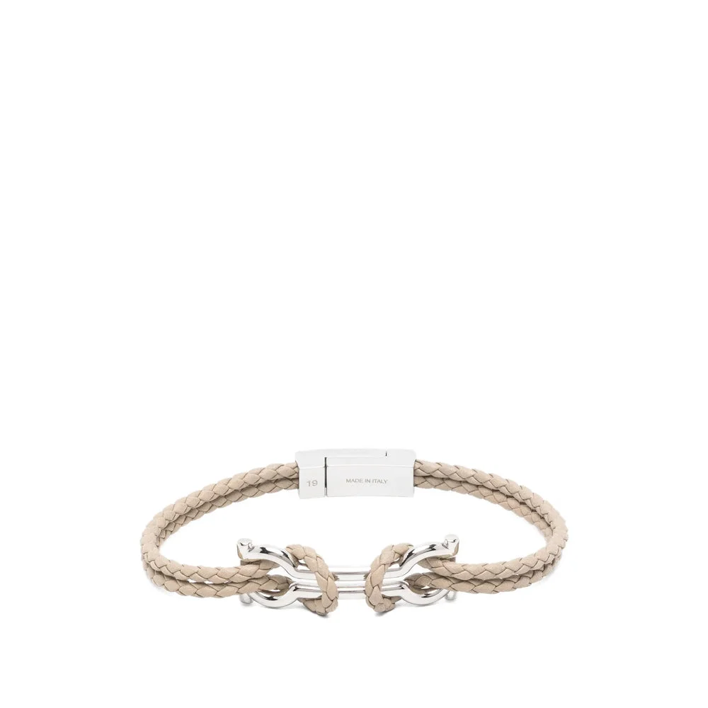 Ferragamo Silver Bracelets Men - 1