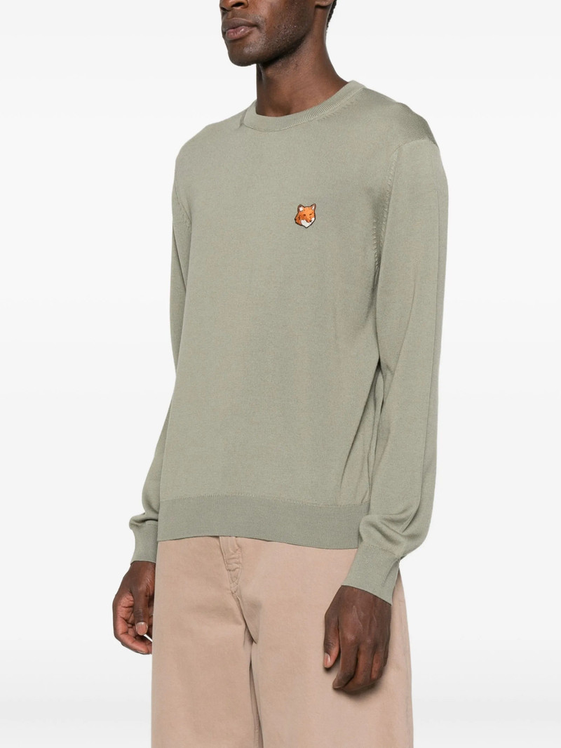 Maison Kitsuné Maison Kitsuné Fox Head Sweater outlook