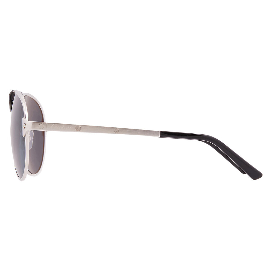 Cartier Santos de Cartier Blue Pilot Men's Sunglasses CT0034S 016 61 - 4
