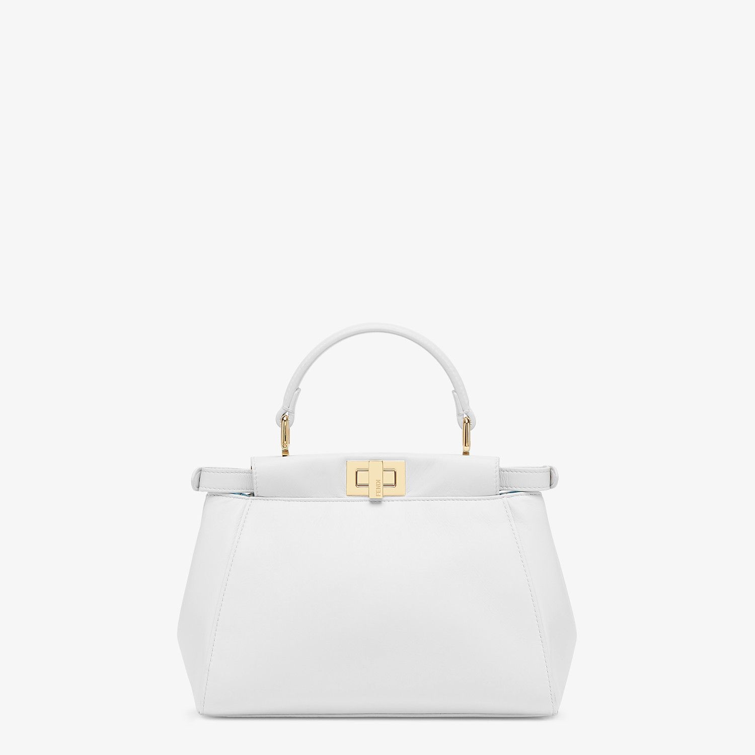 White nappa leather bag - 4