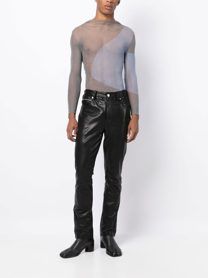 ECKHAUS LATTA Watercolor long-sleeve top outlook