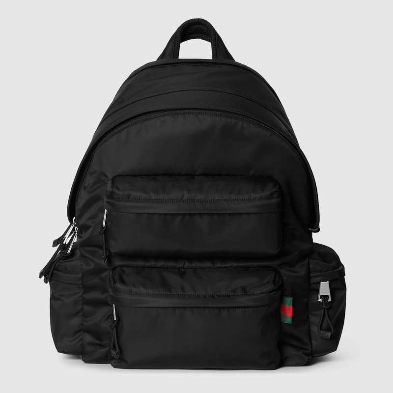 Large backpack with Gucci logo 1