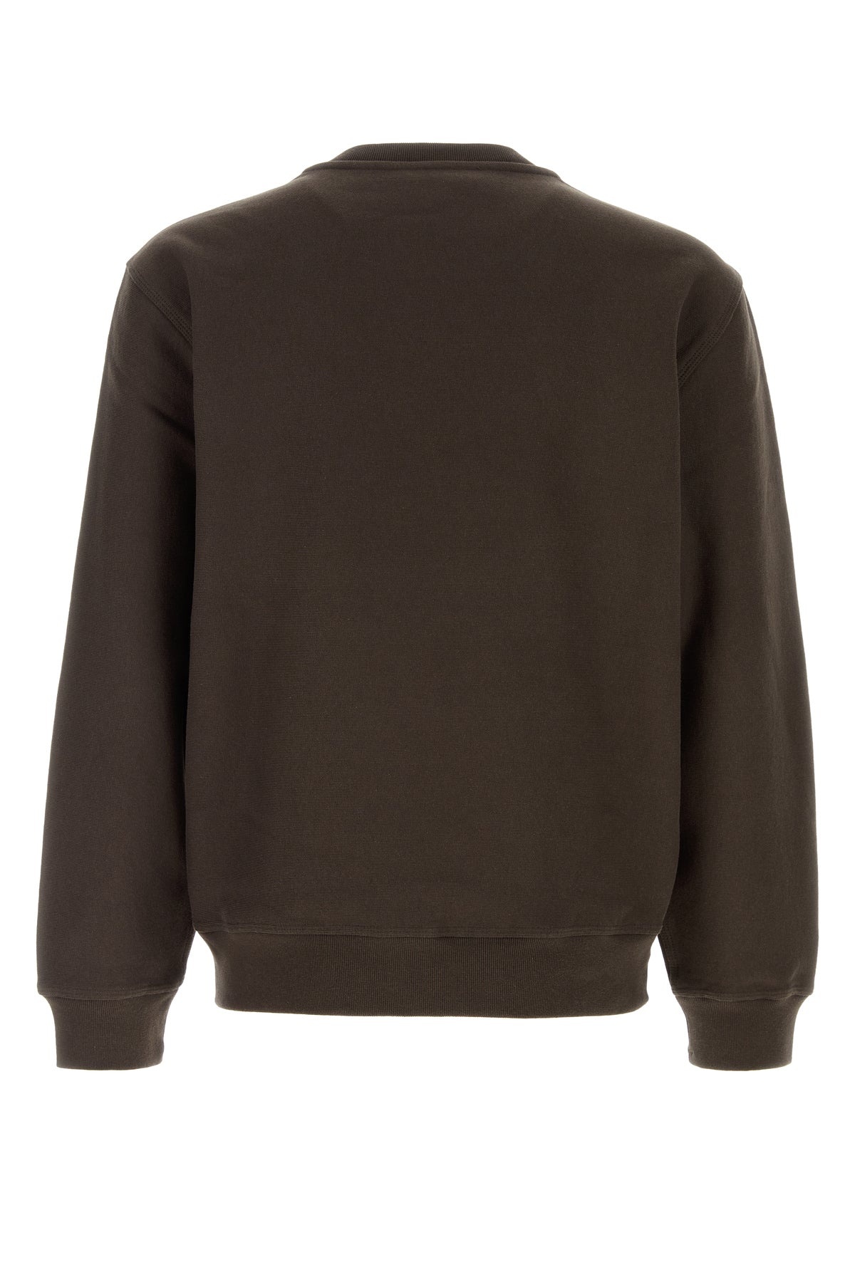 Brown cotton blend sweatshirt - 2
