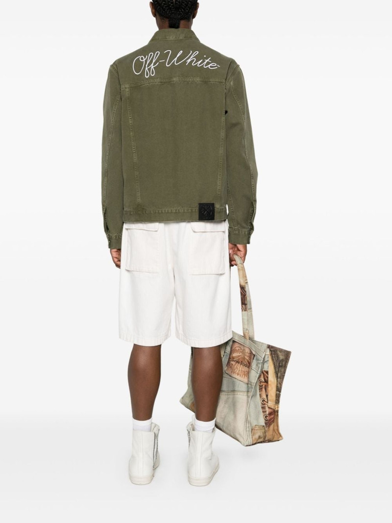 Off-White Skate button-up canvas jacket outlook