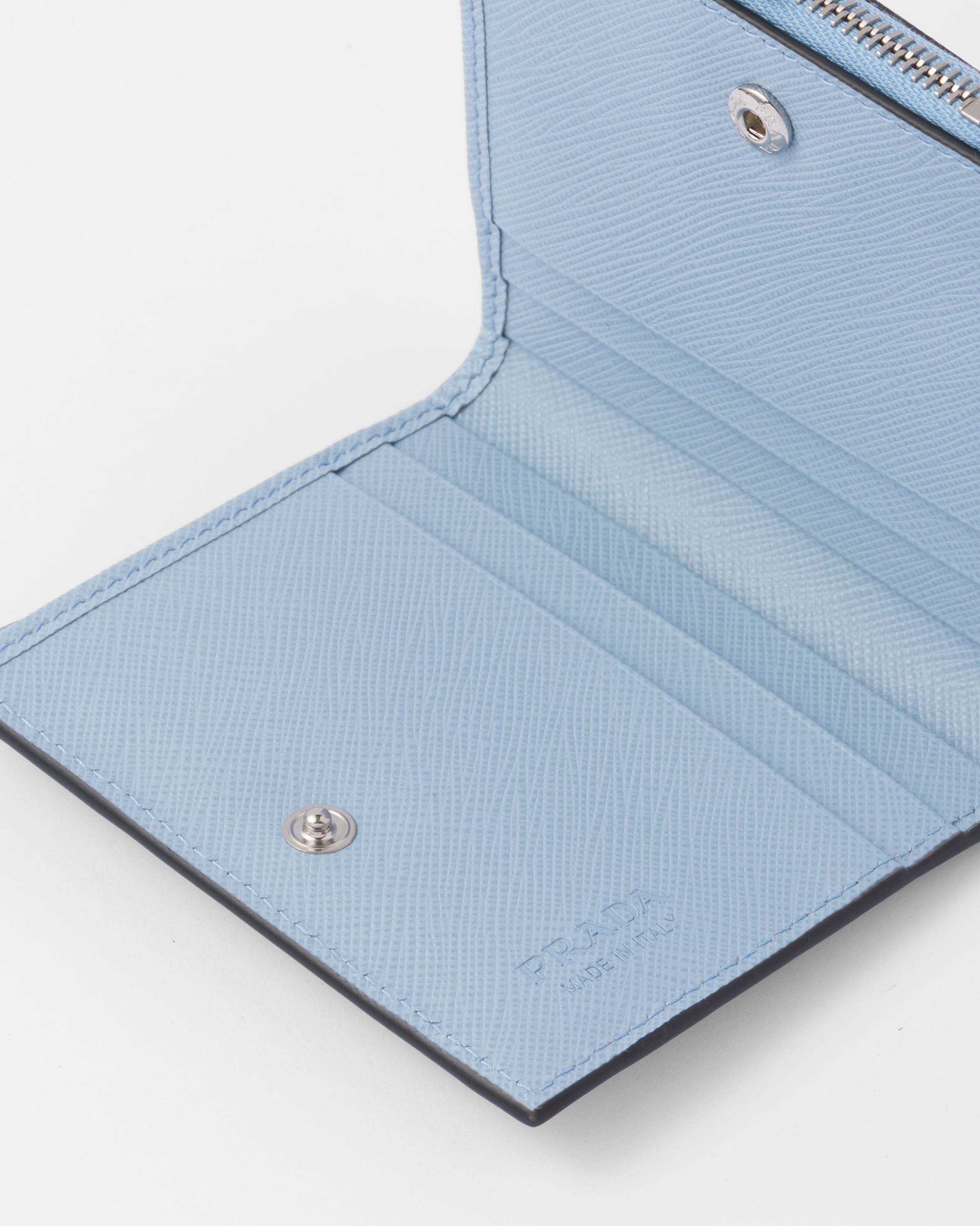 Small Saffiano leather wallet - 5