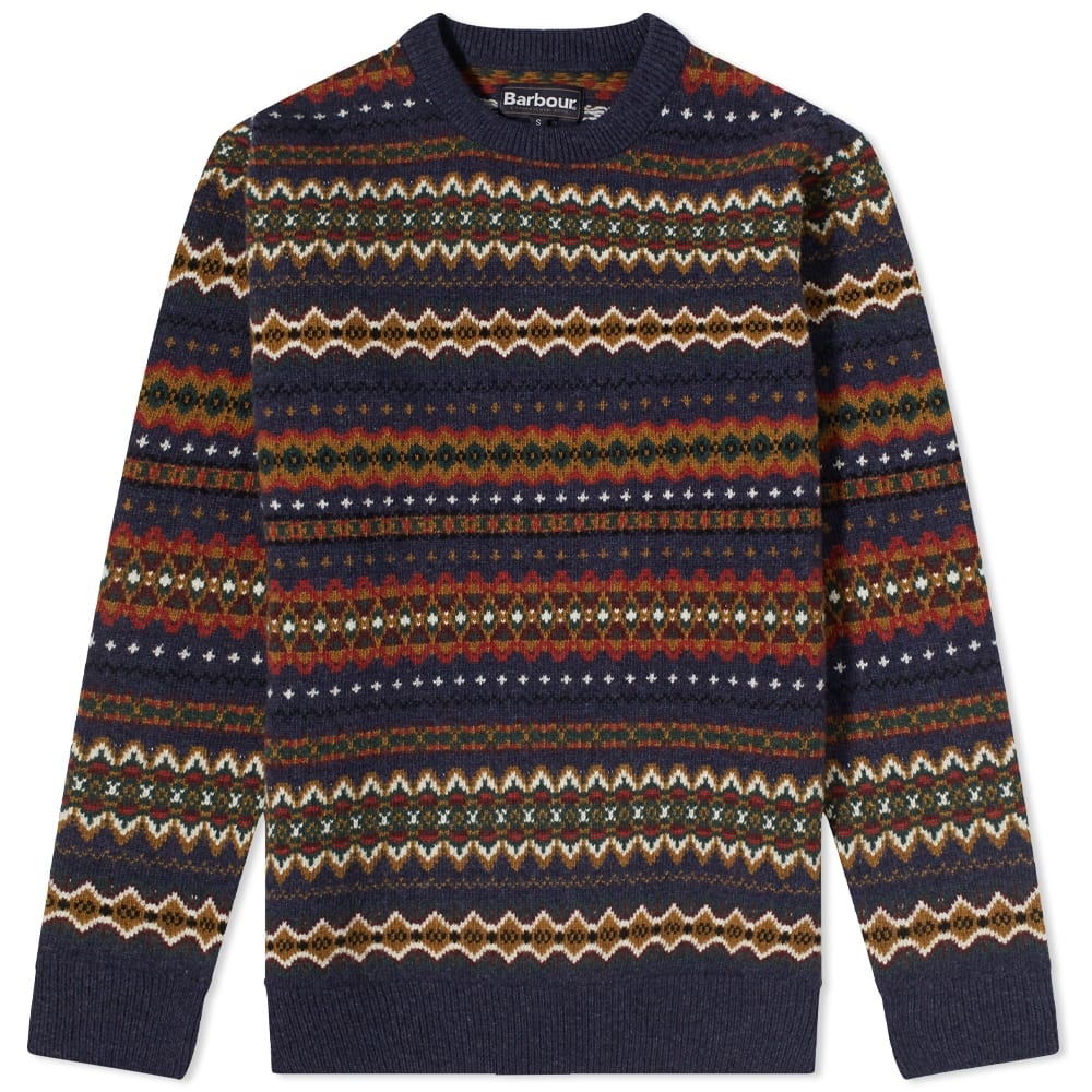 Barbour Case Fair Isle Crew Knit - 1