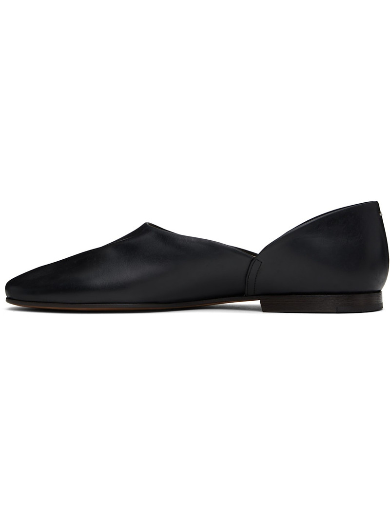 Black Grecian Slip-on Loafers 3