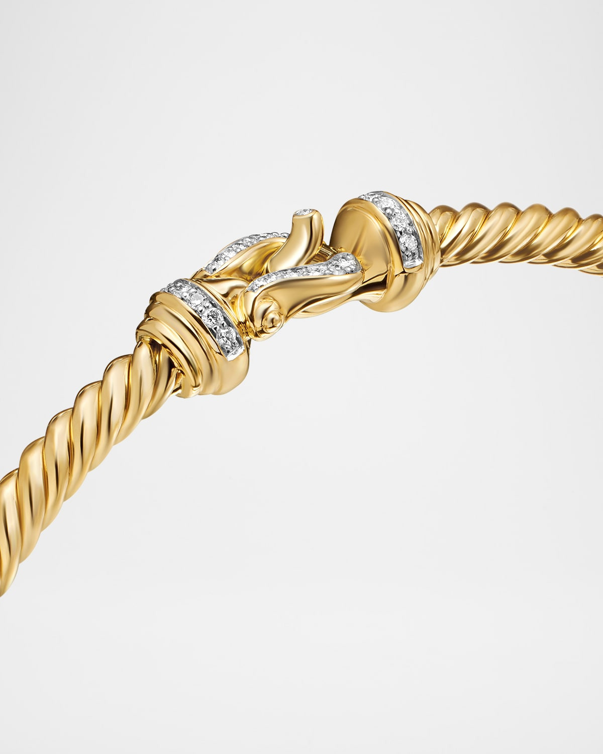 3.5mm Buckle Bracelet in 18K Gold - 8