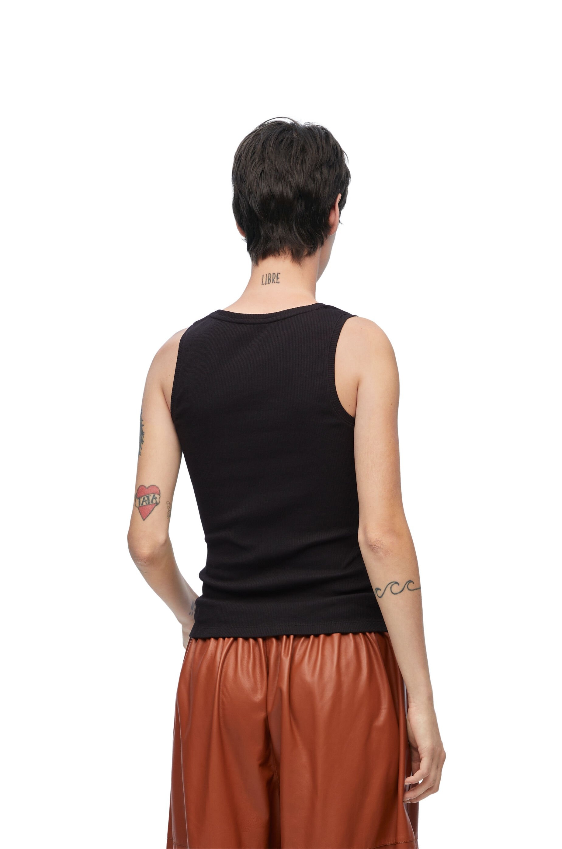 Anagram tank top in cotton - 4