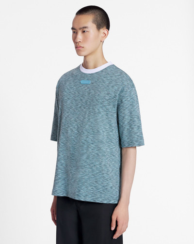 Lanvin HEATHERED-EFFECT LOOSE-FITTING T-SHIRT outlook