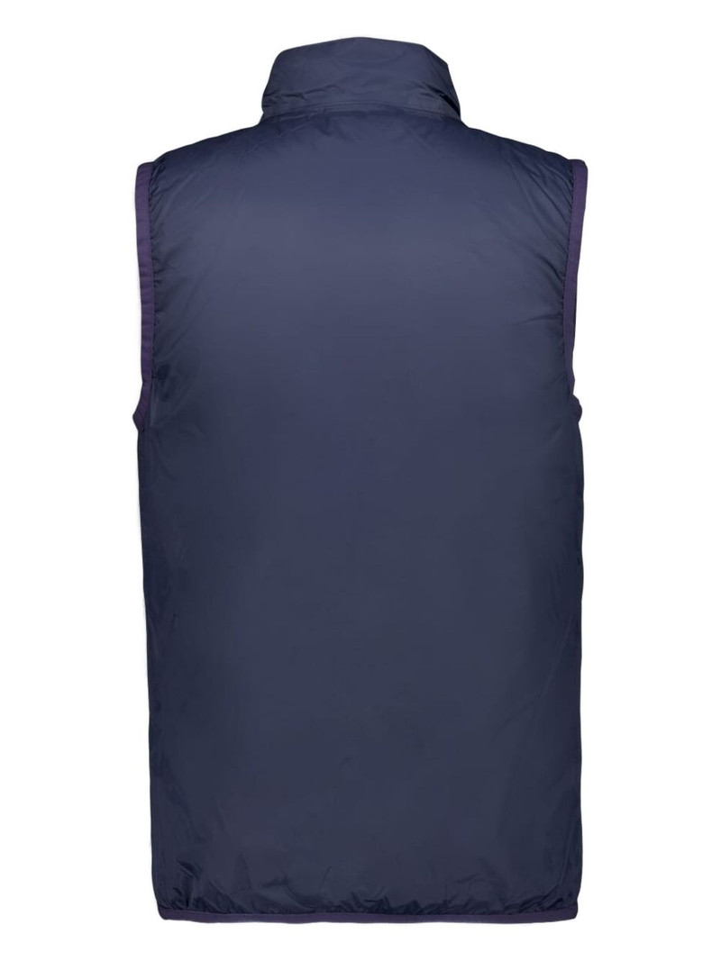 K-WAY logo-print gilet outlook