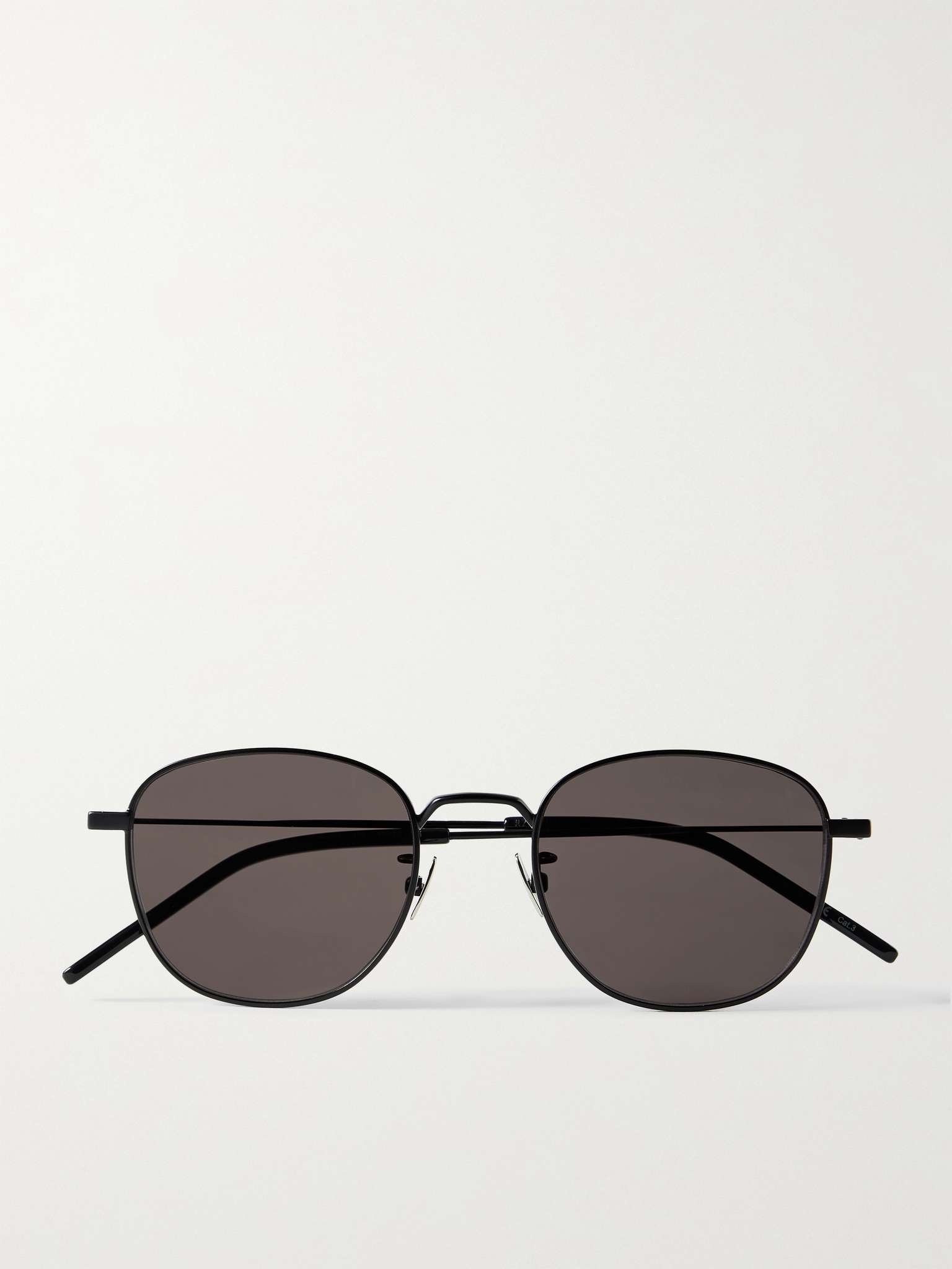 D-Frame Metal Sunglasses - 1