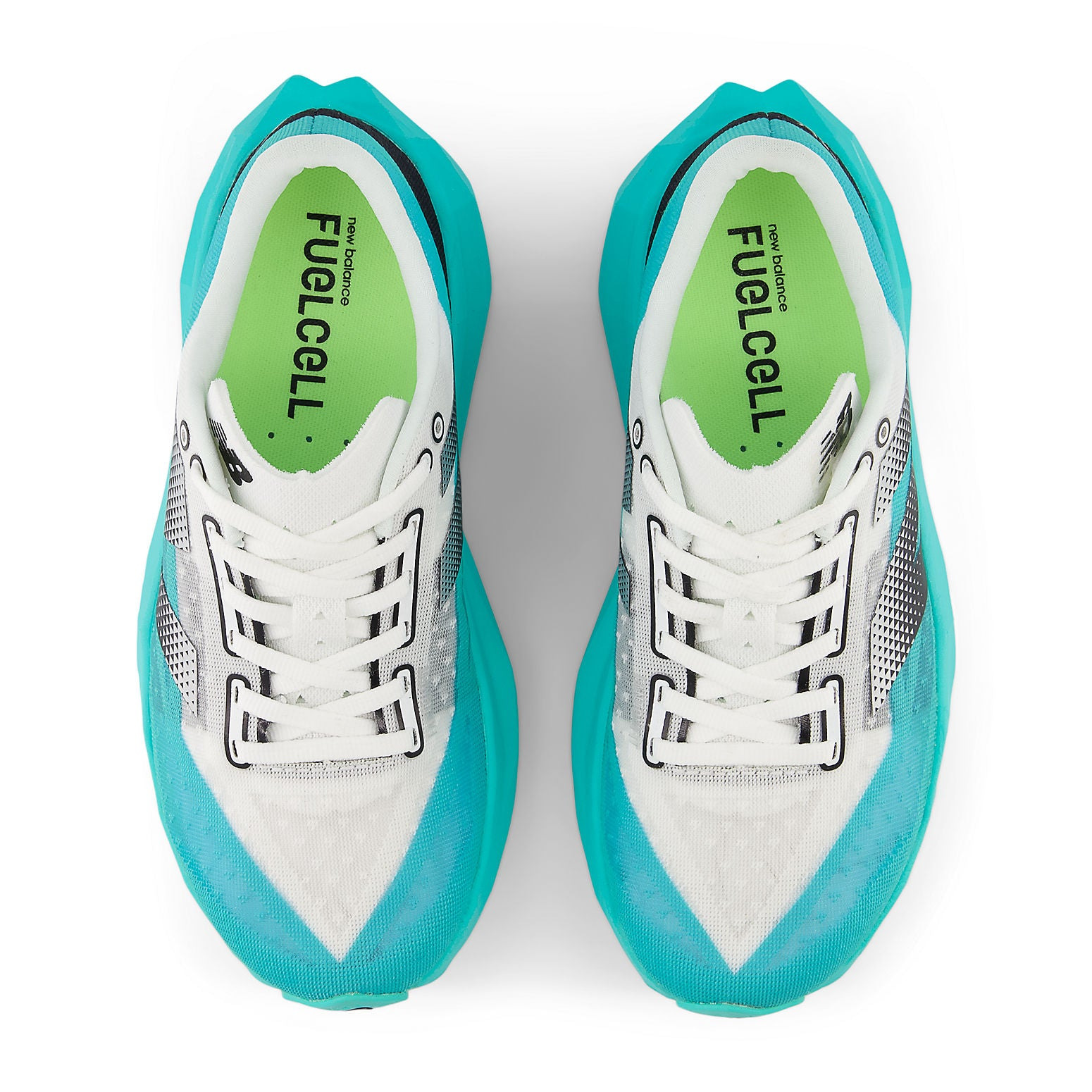 (WMNS) New Balance FuelCell Rebel v4 'Cyber Jade' WFCXCJ4 - 4