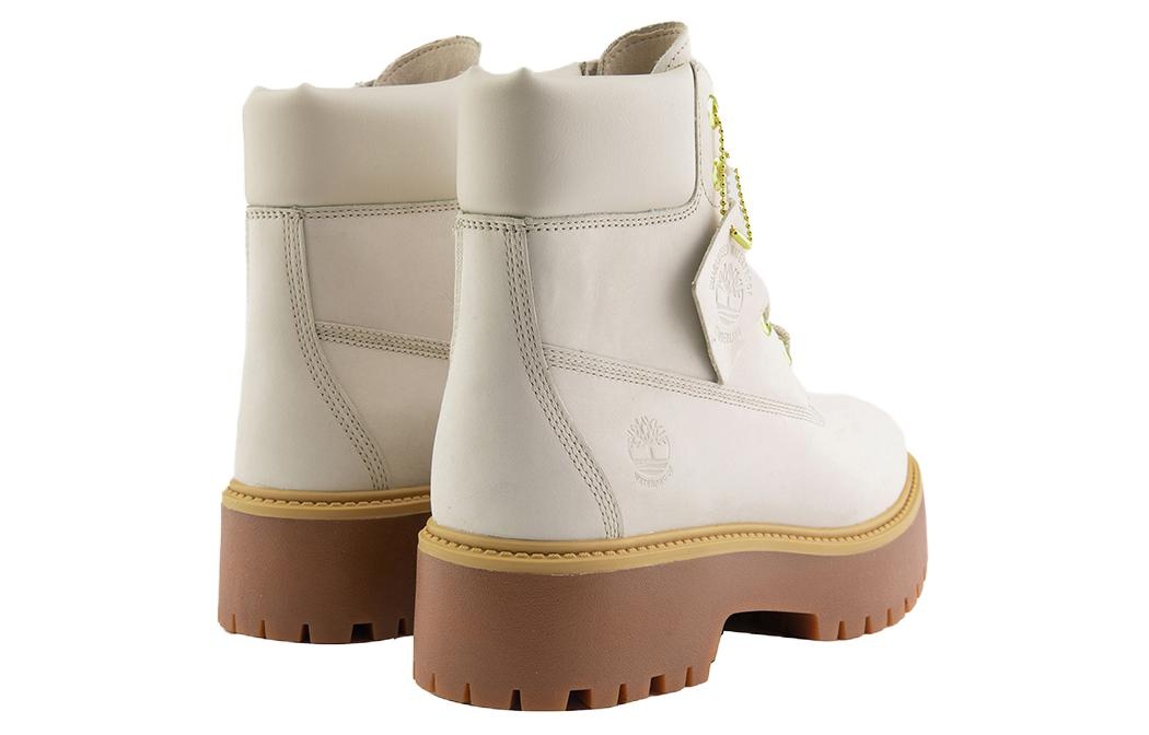 (WMNS) Timberland Stone Street 6 Inch Platform Waterproof Boot 'Light Taupe' A6AWZW - 4