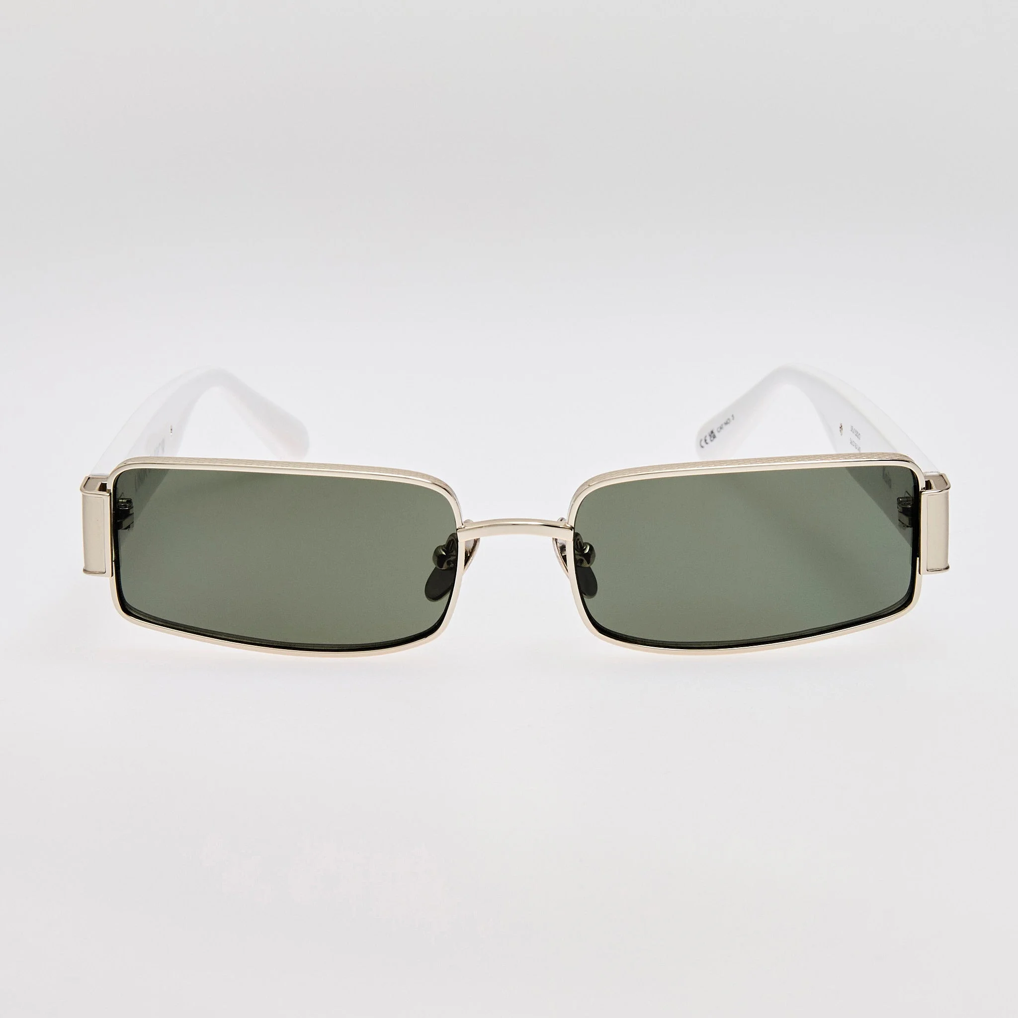 Kaia Sunglasses in Grey and White Gold - 1