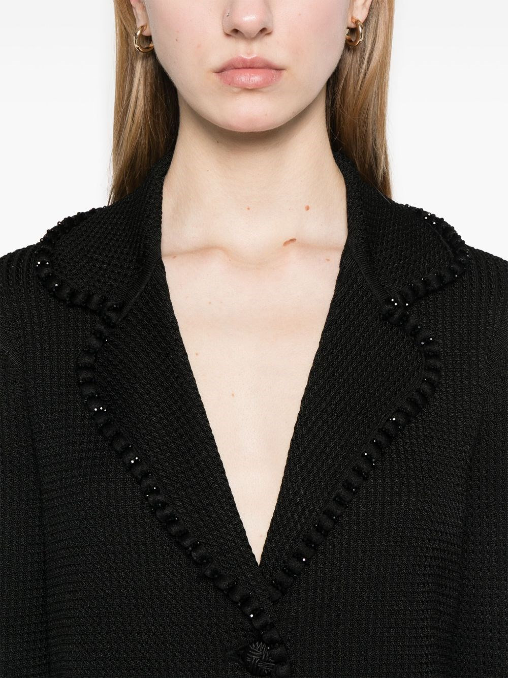 Single-breasted blazer jacket - 3