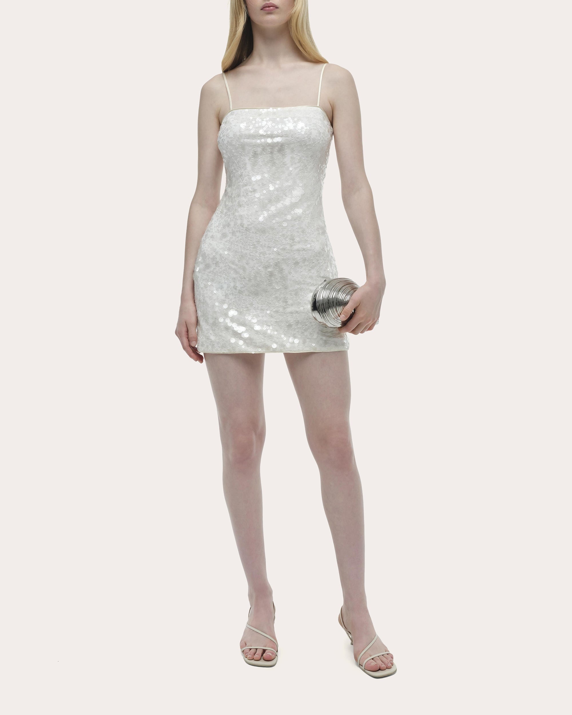 Lollie Sequin Sleeveless Mini Dress - 5
