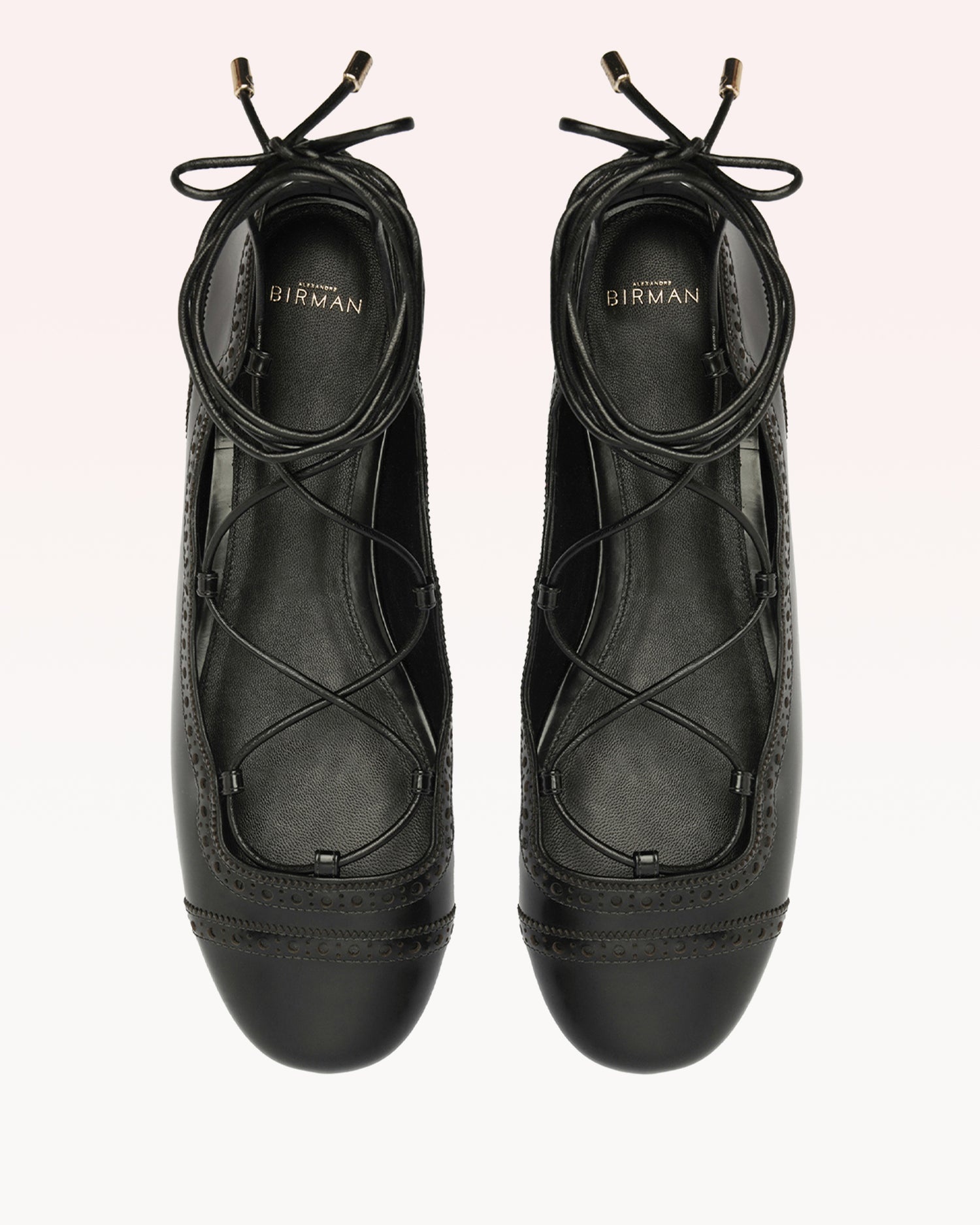 LACE UP BROGUE BLACK - 4