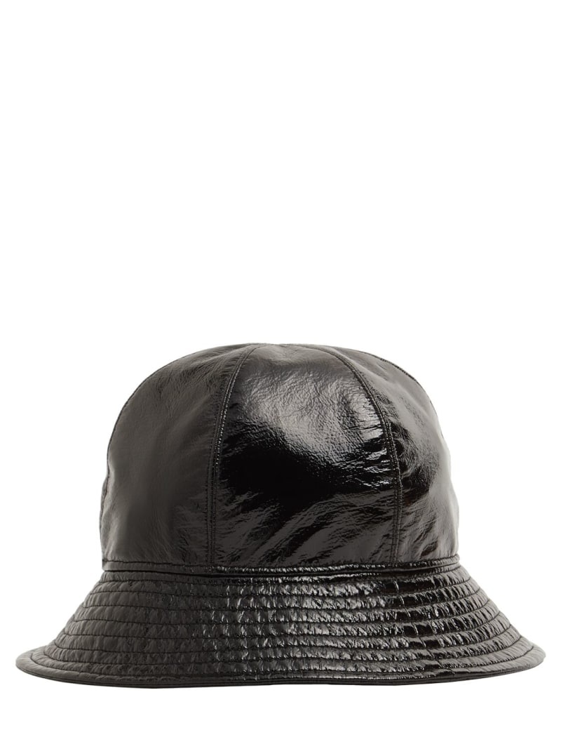 Shiny vinyl bucket hat - 5