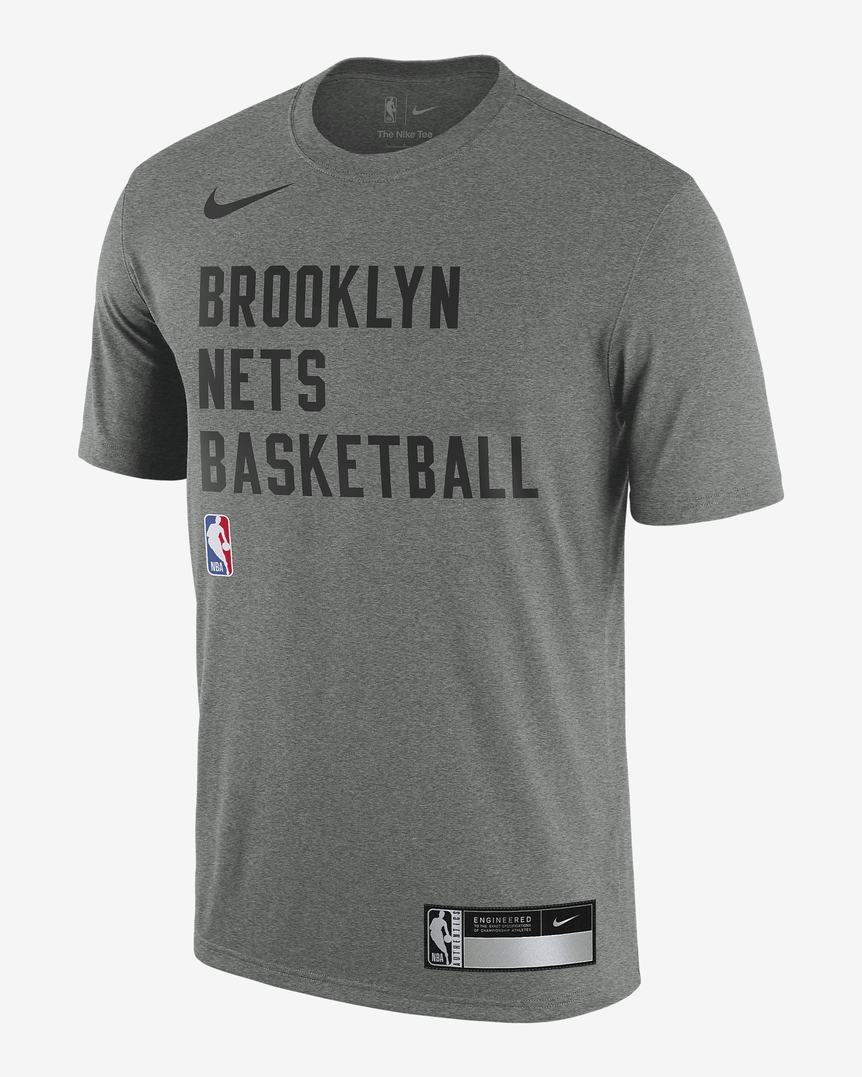 Brooklyn Nets Nike Men's Dri-FIT NBA Practice T-Shirt - 1