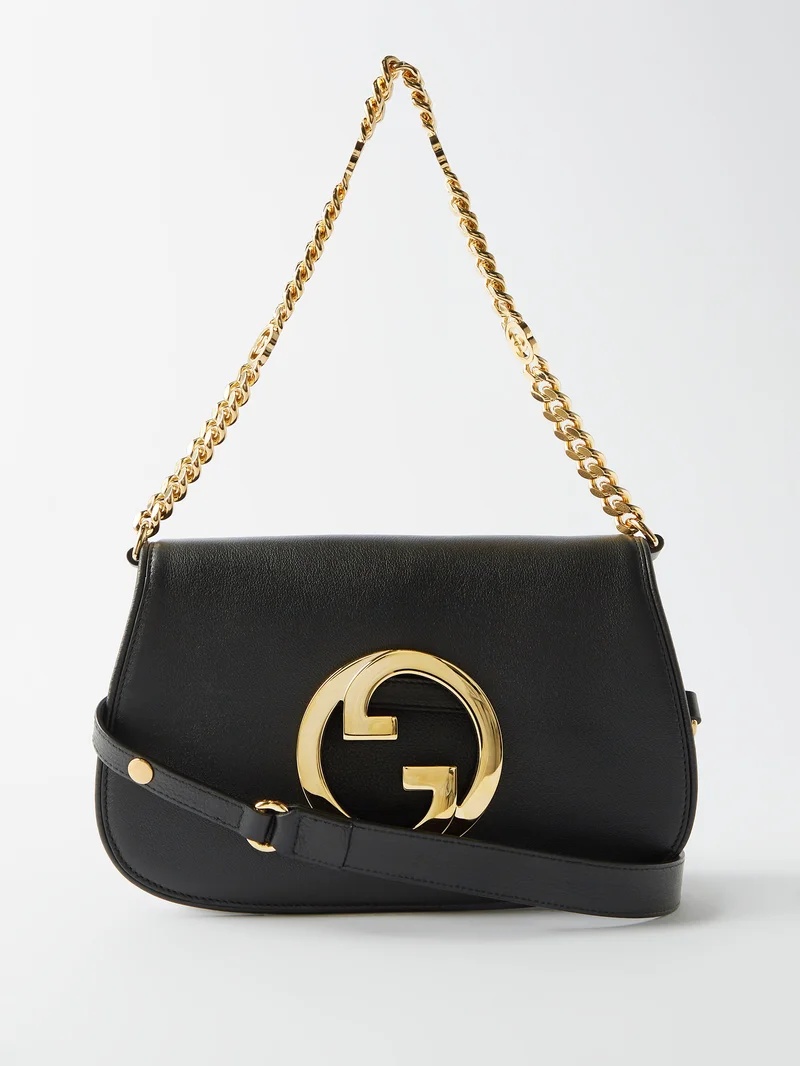 GUCCI Blondie chain-strap leather cross-body bag
