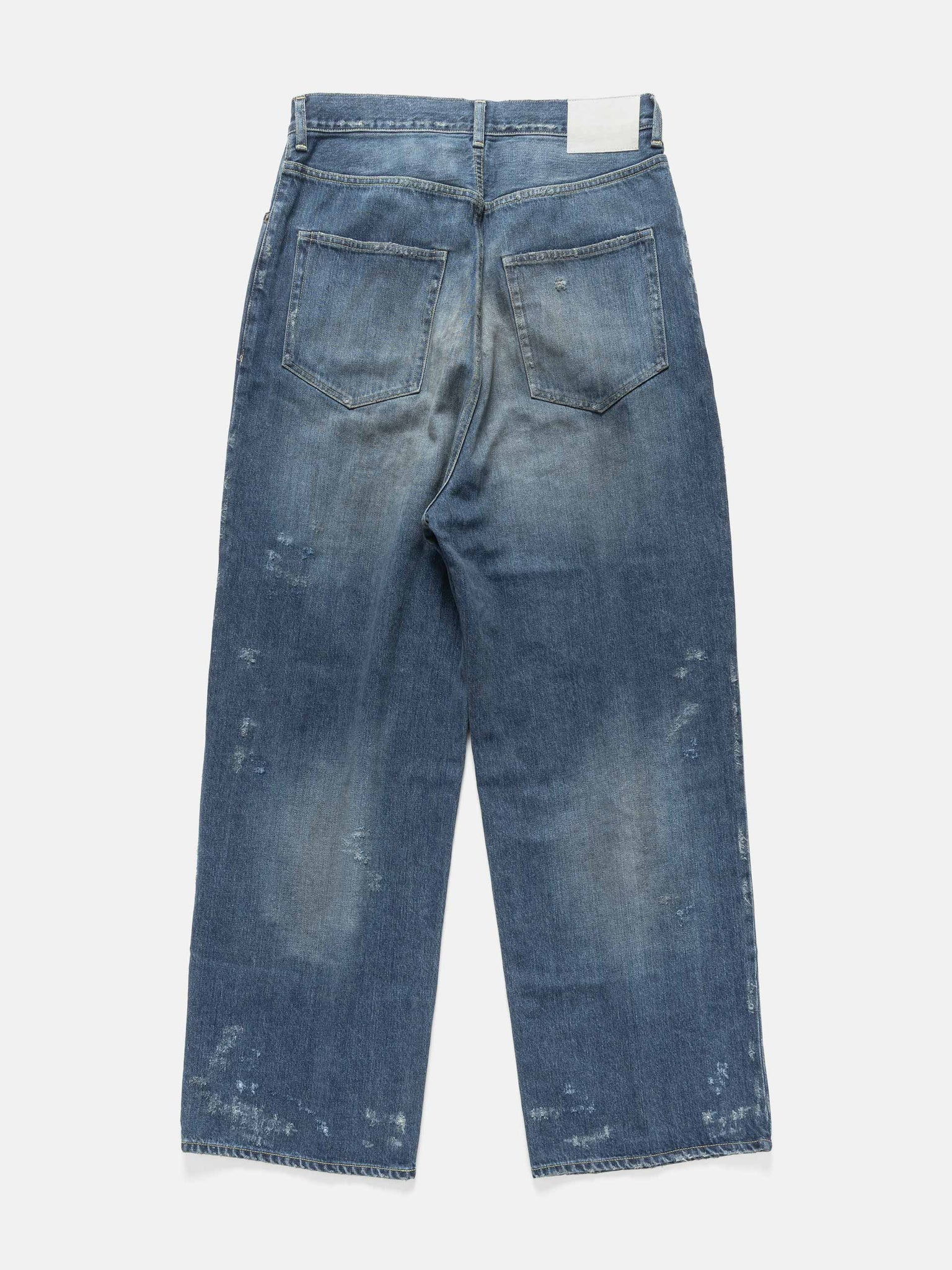 Baggy Denim Jeans Indigo - 5