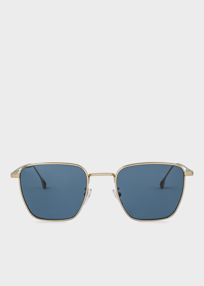Gold 'Errol' Sunglasses 1