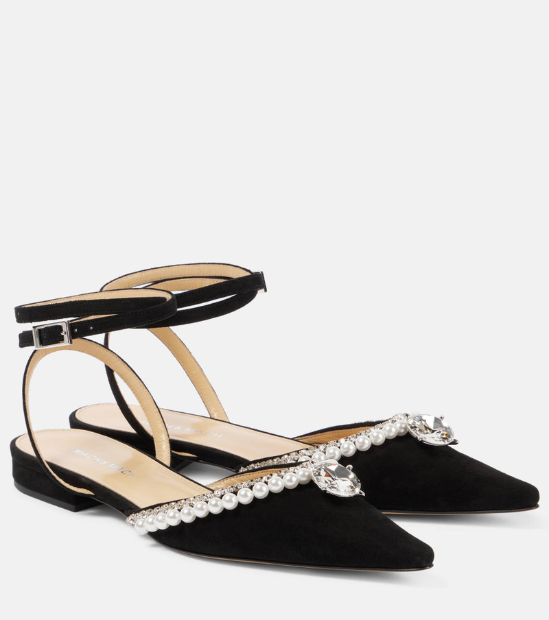 Diamond of Elizabeth suede flats - 1