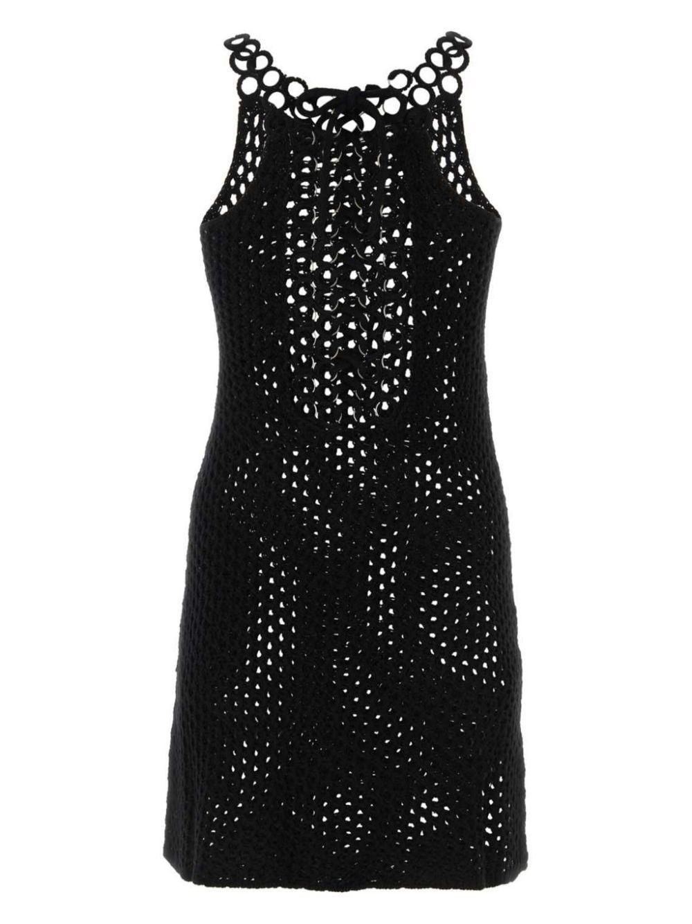 crochet minidress - 2