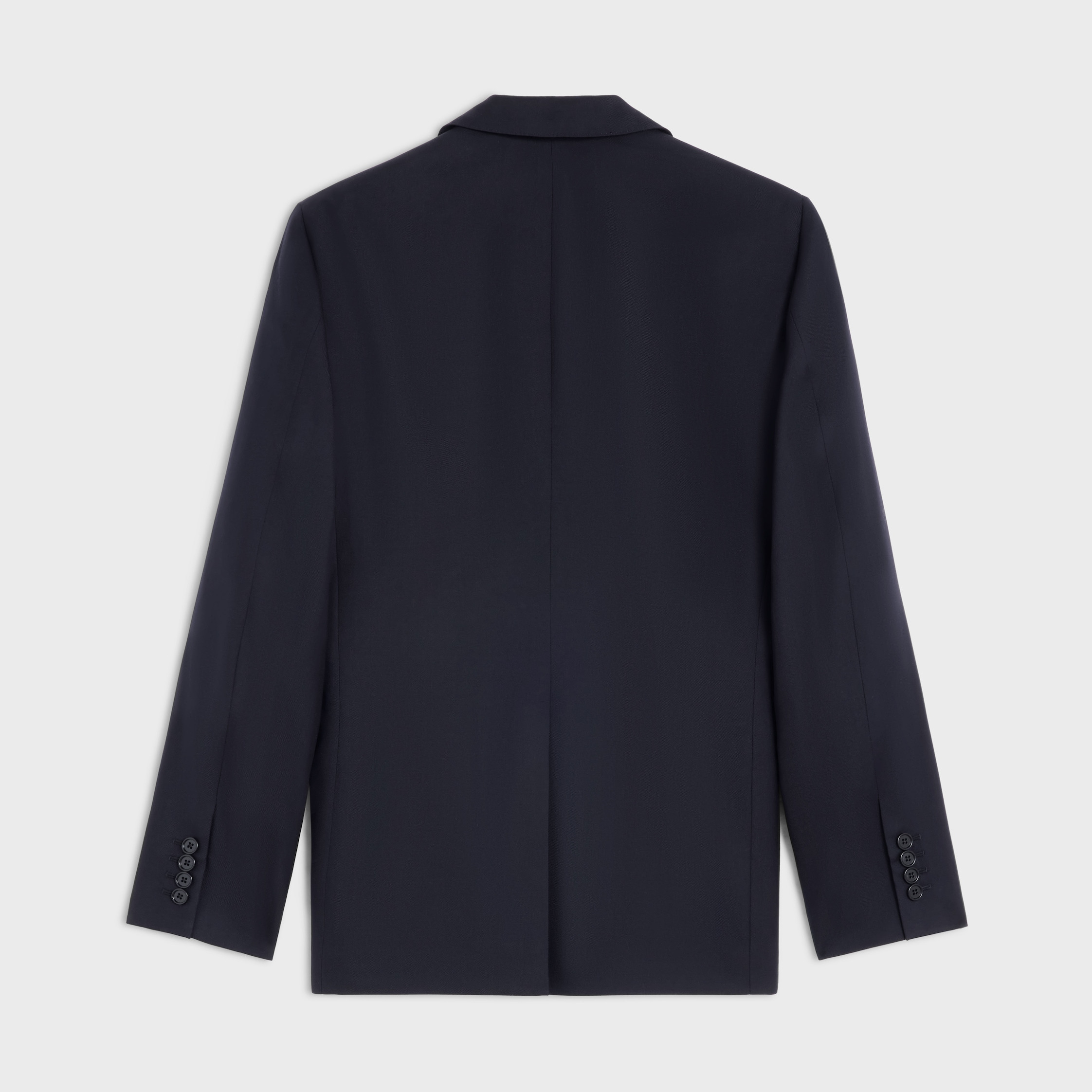Classic jacket in wool gabardine - 2