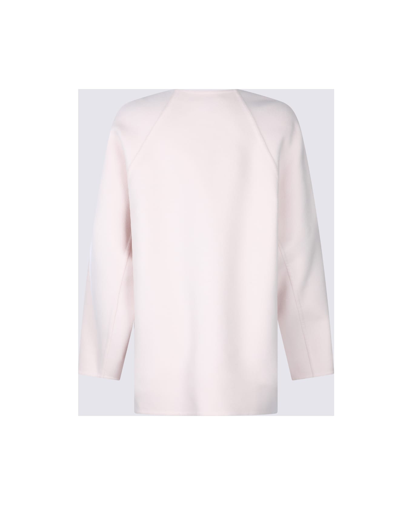 Light Pink Wool Coat - 2