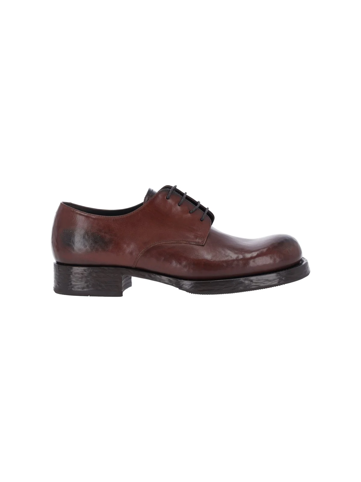 LEATHER DERBY SHOES - 1