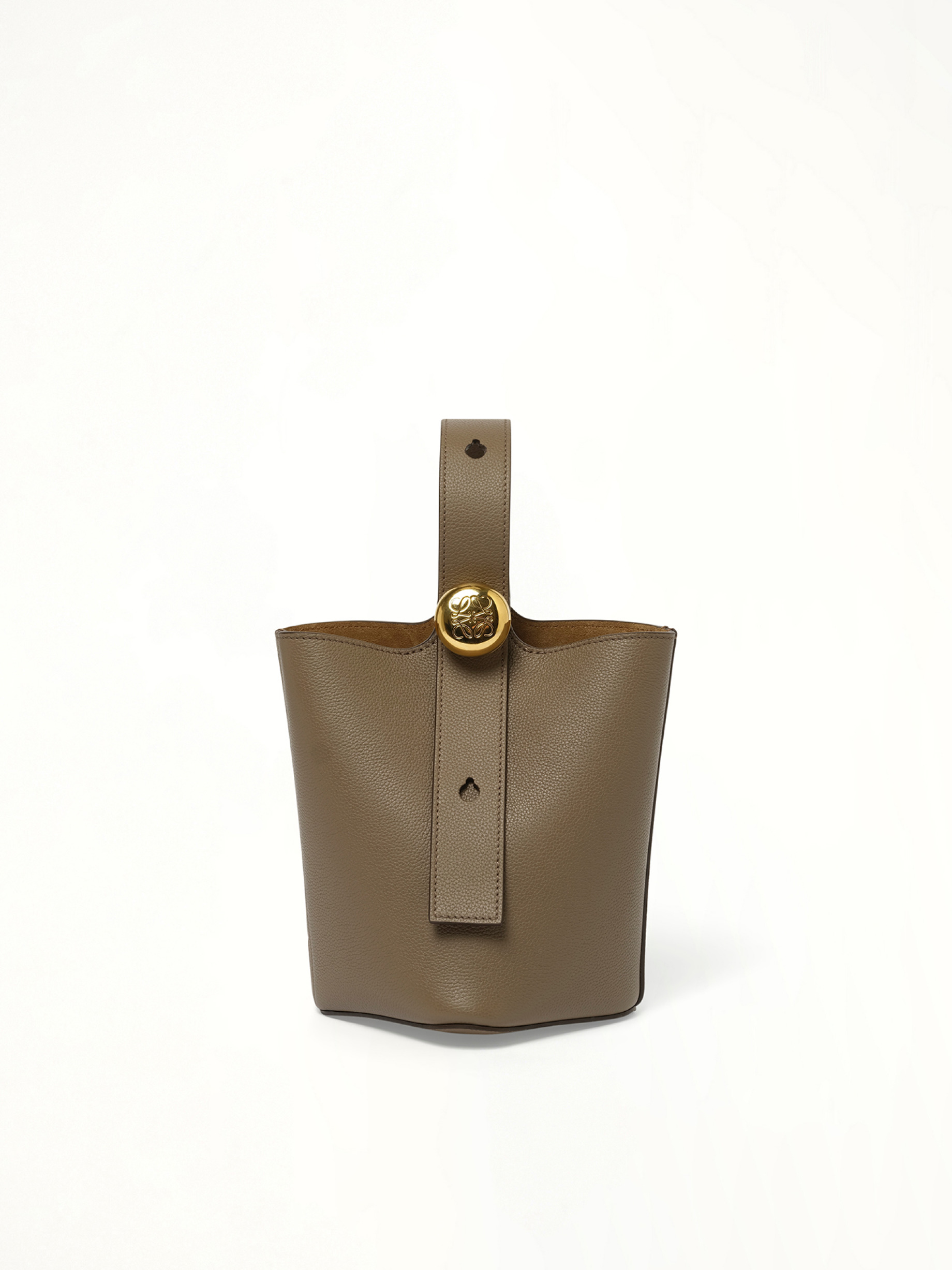 Pebble Bucket Mini in Taupe - 2