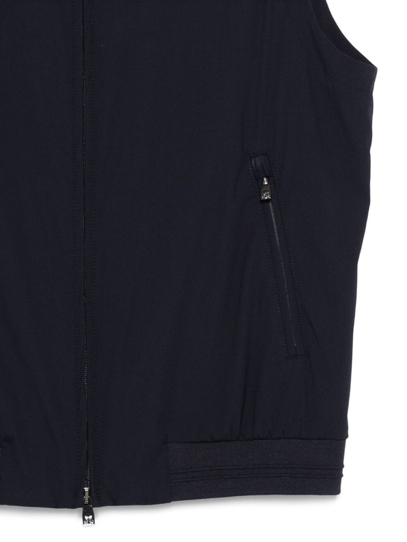 zip sleeveless gilet 3