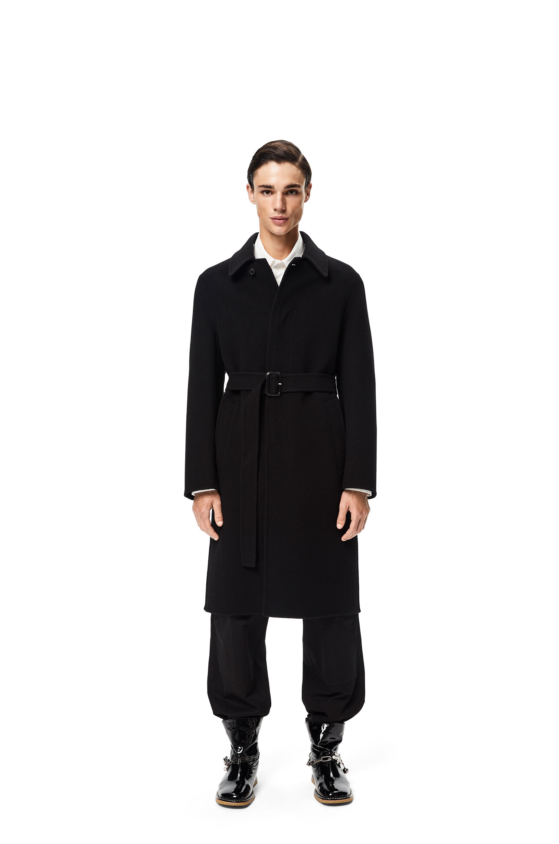 Coat in wool and cashmere - 3