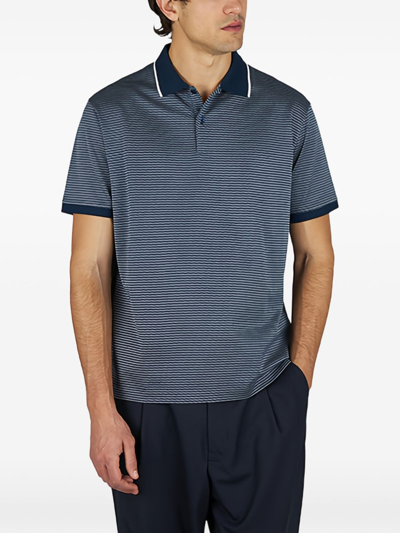 Paul & Shark patterned cotton polo shirt outlook